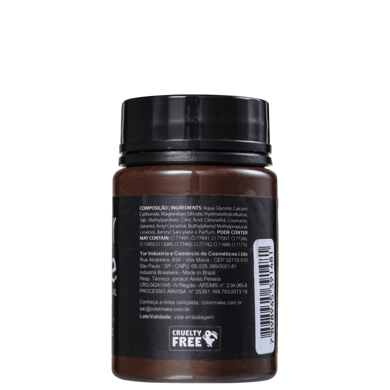Colormake Profissional Marrom - Tinta Líquida Facial 80ml