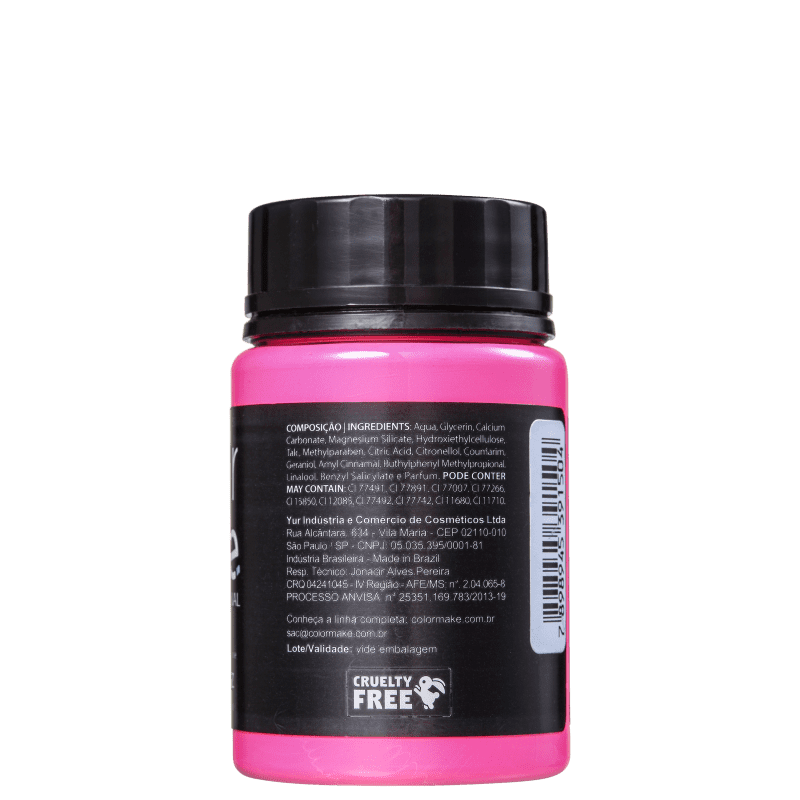 Colormake Profissional Pink - Tinta Líquida Facial 80ml