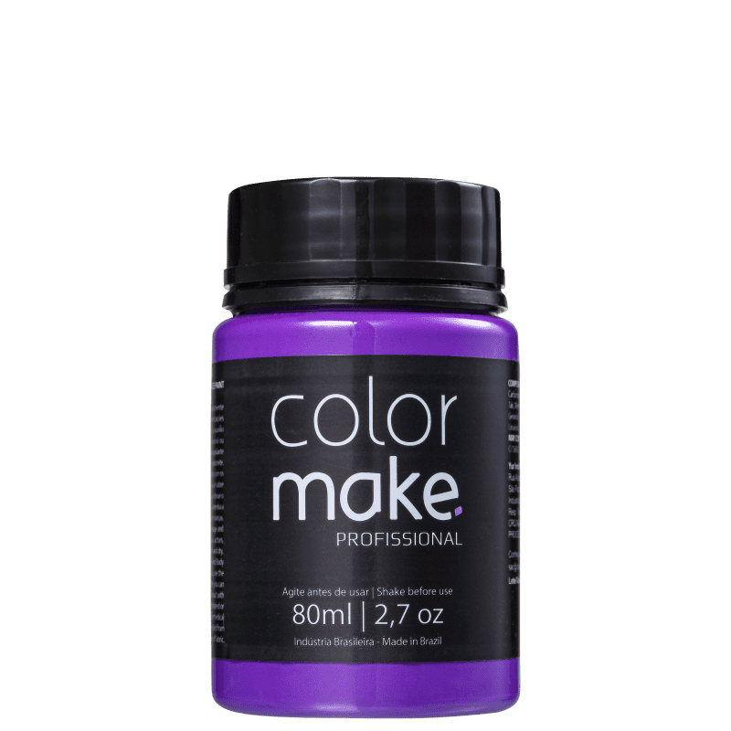 Colormake Profissional Roxo - Tinta Líquida Facial 80ml