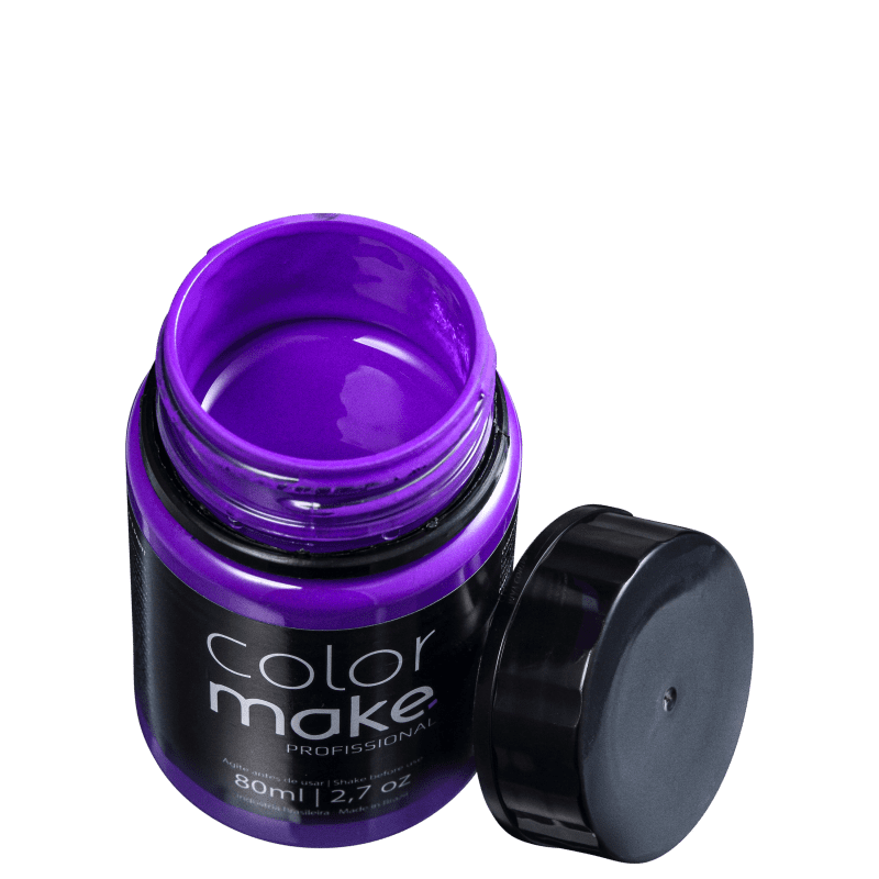 Colormake Profissional Roxo - Tinta Líquida Facial 80ml