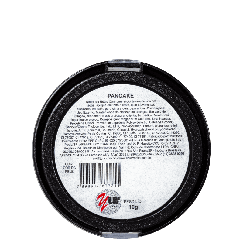 Colormake Pancake Cor da Pele - Base Compacta 10g