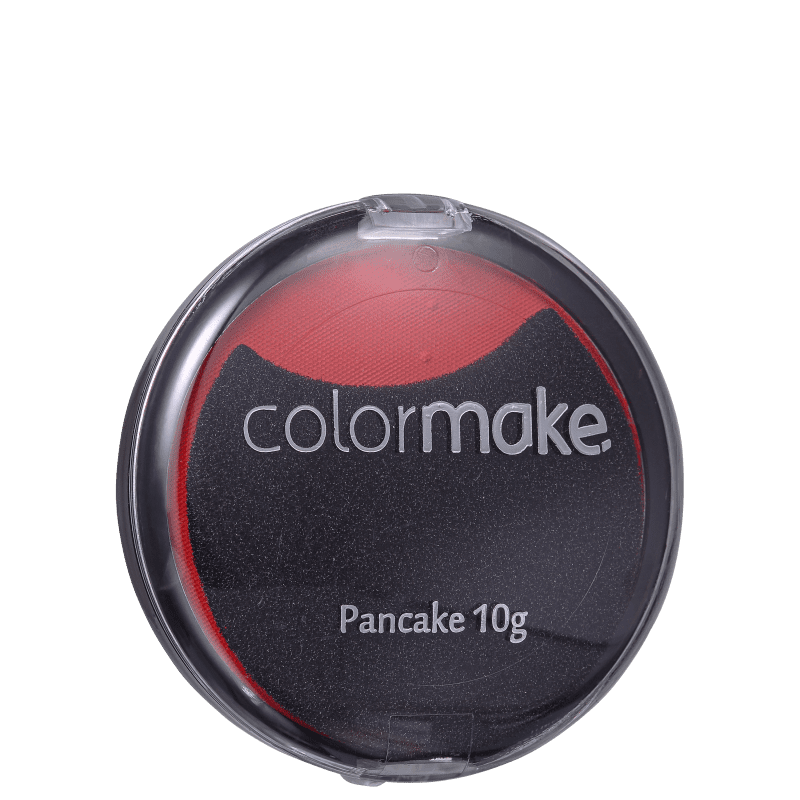 Colormake Pancake Vermelho - Base Compacta 10g