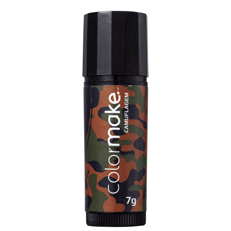 Colormake Stick Camuflagem Verde - Tinta em Bastão 7g