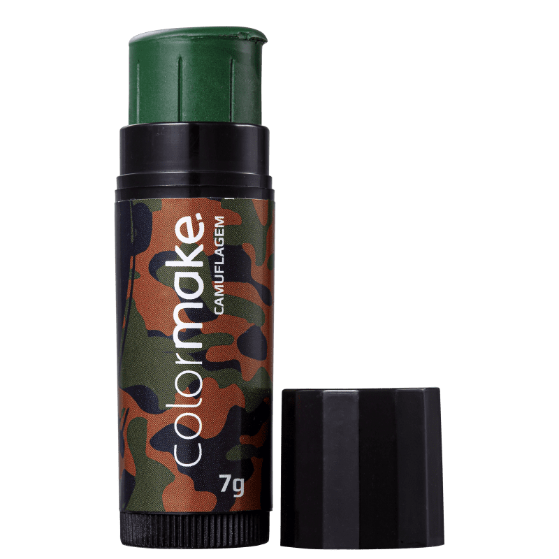 Colormake Stick Camuflagem Verde - Tinta em Bastão 7g