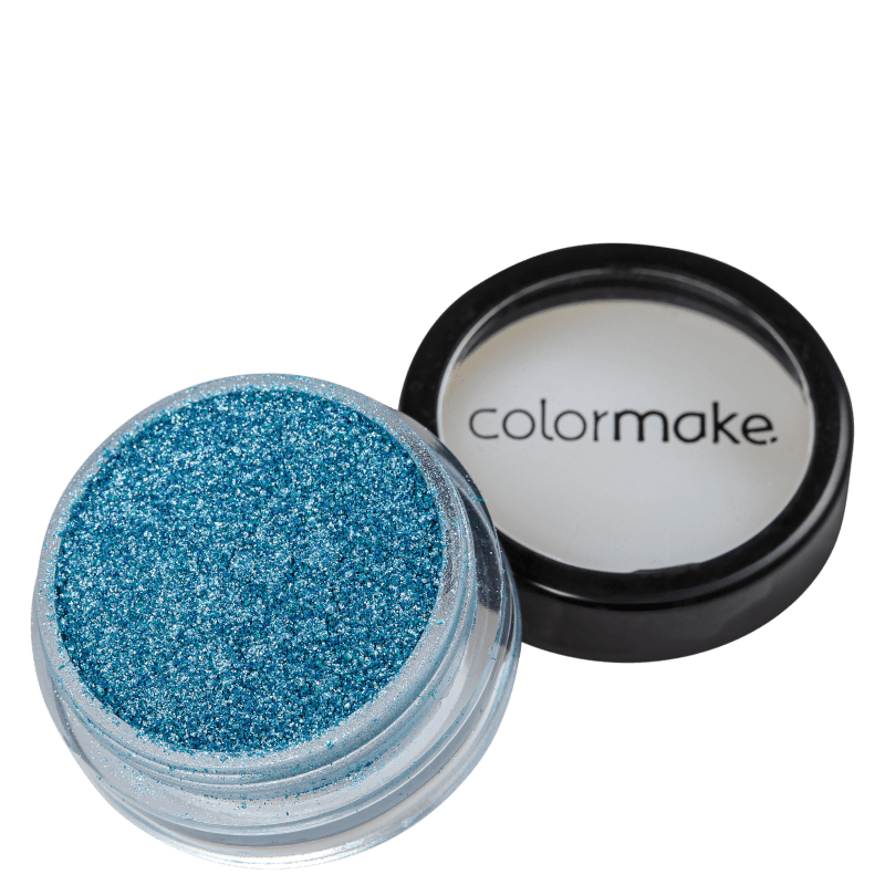 Colormake Iluminadora Azul Turquesa - Sombra Cintilante 2g