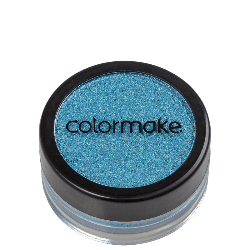 Colormake Iluminadora Azul Turquesa - Sombra Cintilante 2g