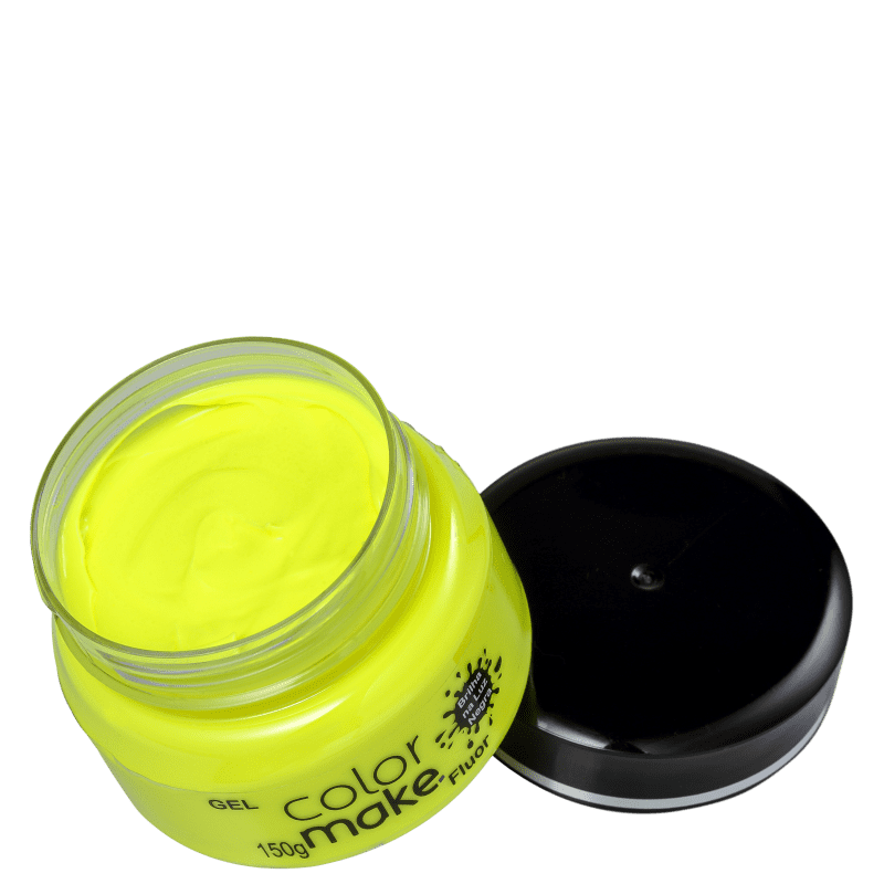 Colormake Fluor Amarelo - Tinta em Gel 150g