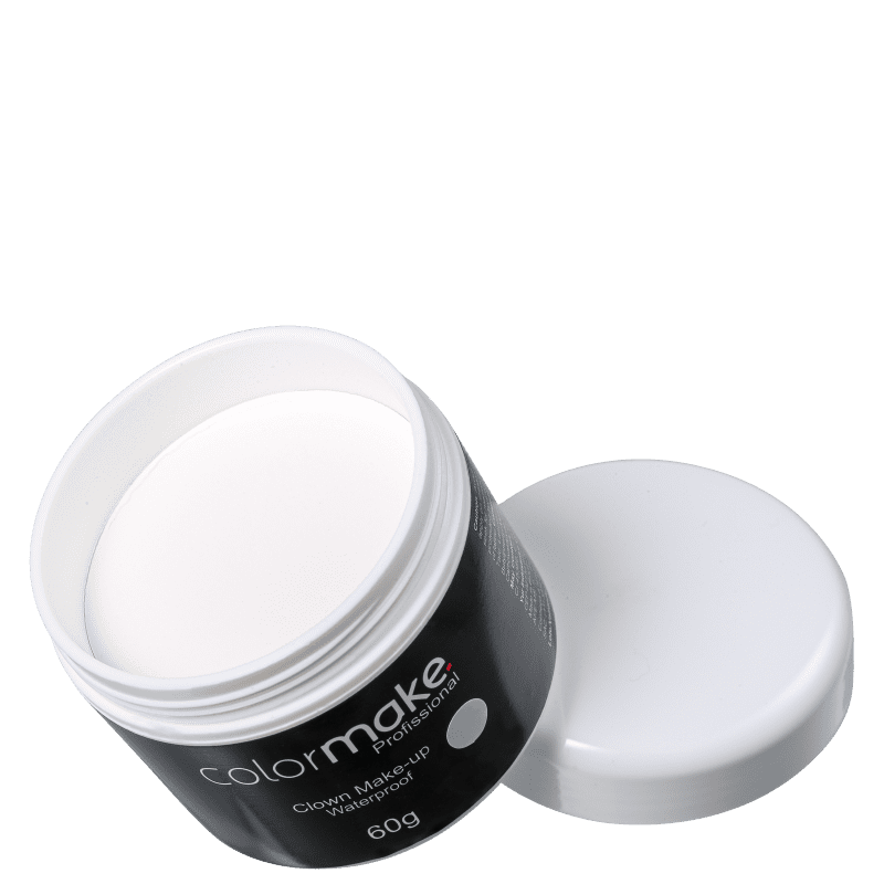 Colormake Clown Makeup Branco - Tinta Cremosa 60g