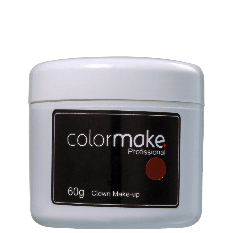 Colormake Clown Makeup Marrom - Tinta Cremosa 60g