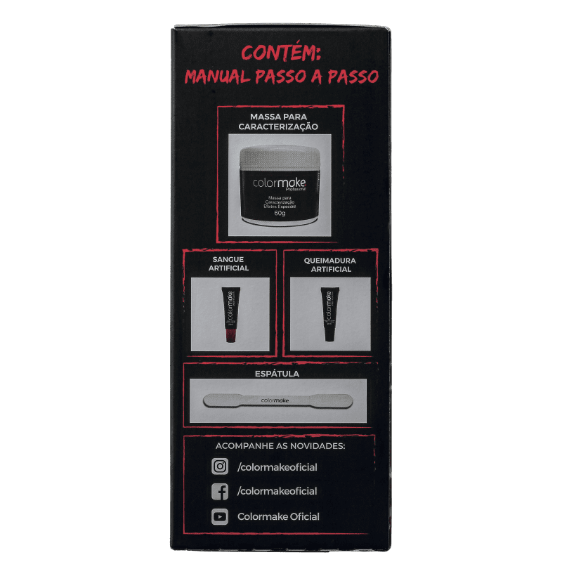 Kit Colormake Efeitos Especiais (4 Produtos)