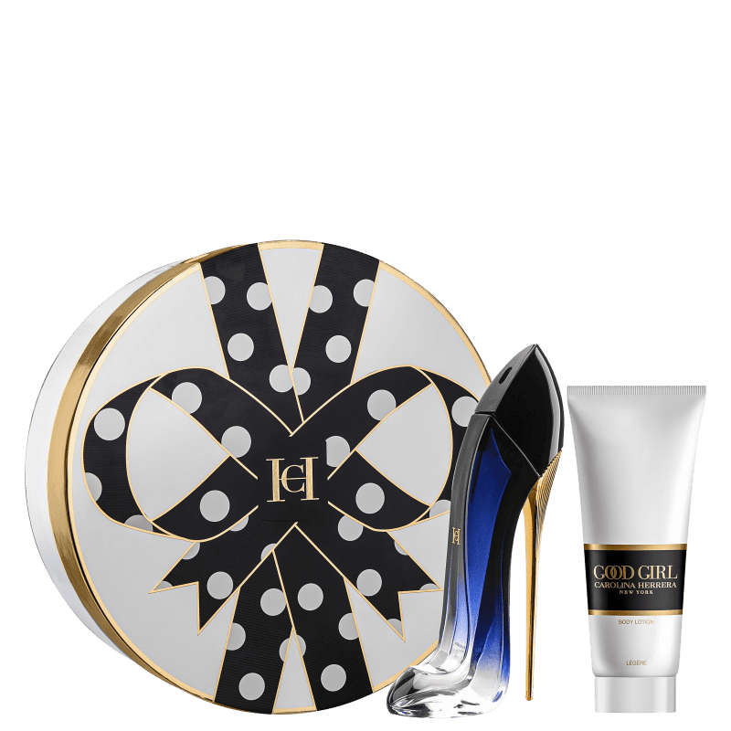 Conjunto Good Girl Légere Carolina Herrera Feminino - Eau de Parfum 80ml + Loção Corporal 100ml