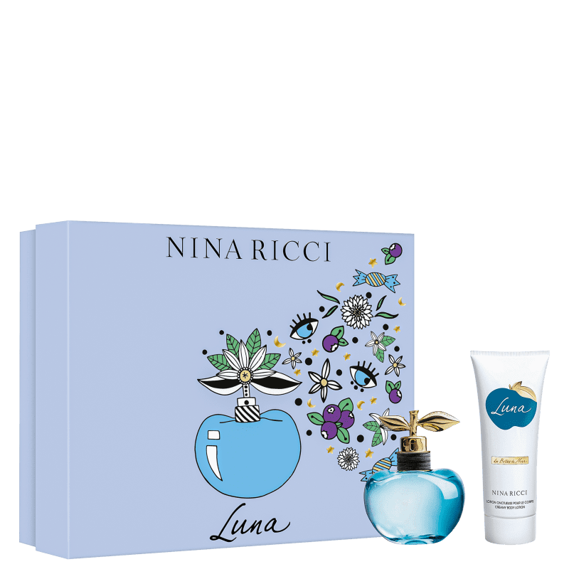 Conjunto Luna Body Nina Ricci Feminino - Eau de Toilette 80ml + Loção Corporal 100ml