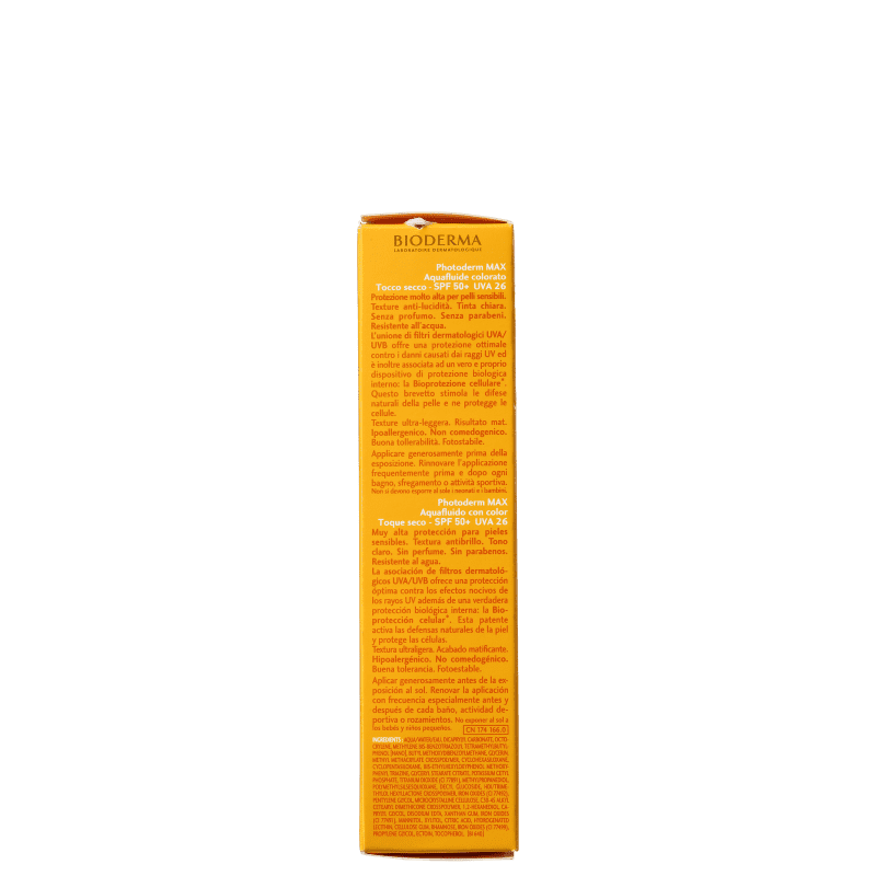 Bioderma Photoderm Max Aquafluide FPS 50+ Cor Claro - Protetor Solar Facial 40ml