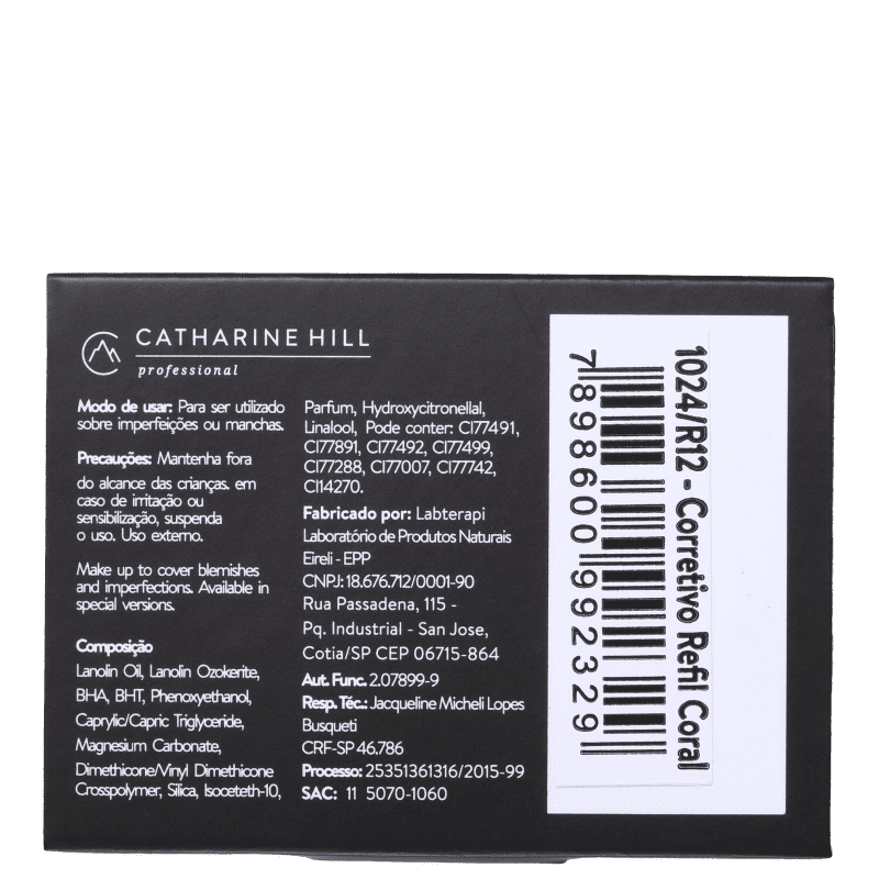 Catharine Hill Refil Coral - Corretivo Compacto 2g