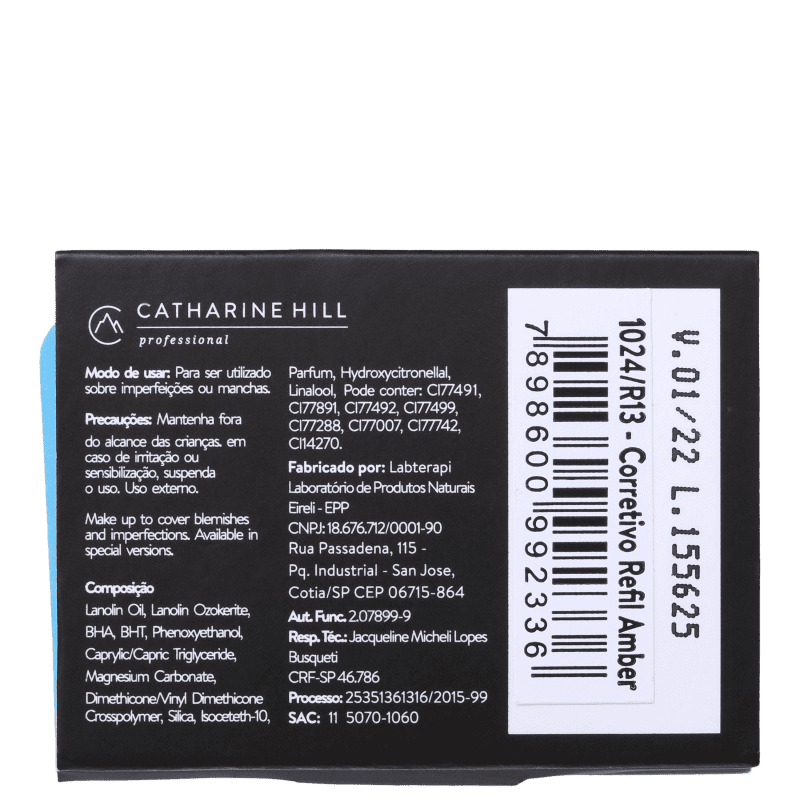 Catharine Hill Refil Amber - Corretivo Compacto 2g