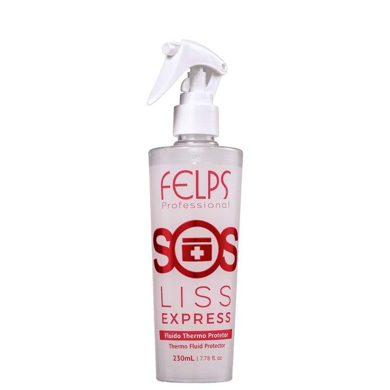 Felps Profissional SOS Liss Express - Fluido Protetor Térmico 230ml