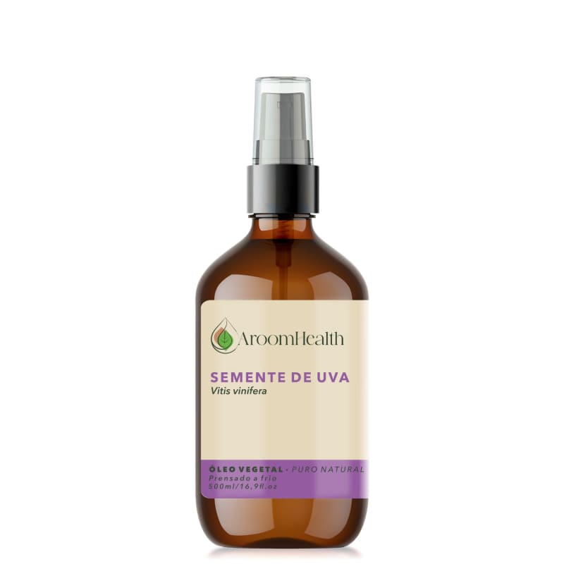 Óleo vegetal puro natural de semente de Uva