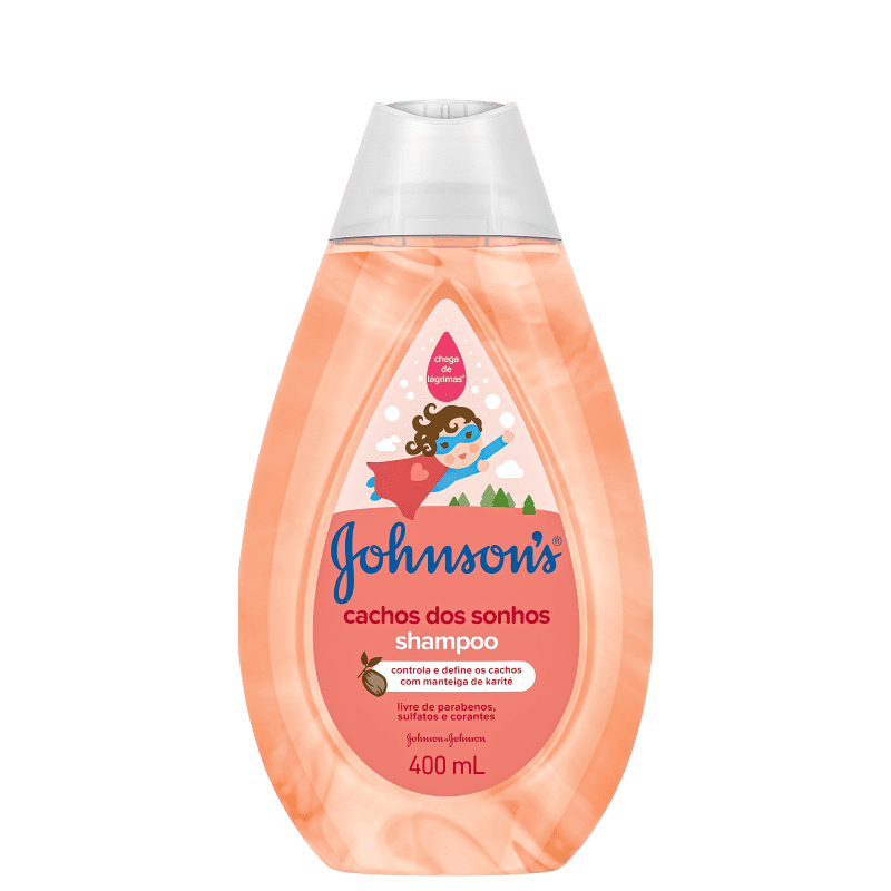 Shampoo Johnson's Baby Cachos dos Sonhos 400ml