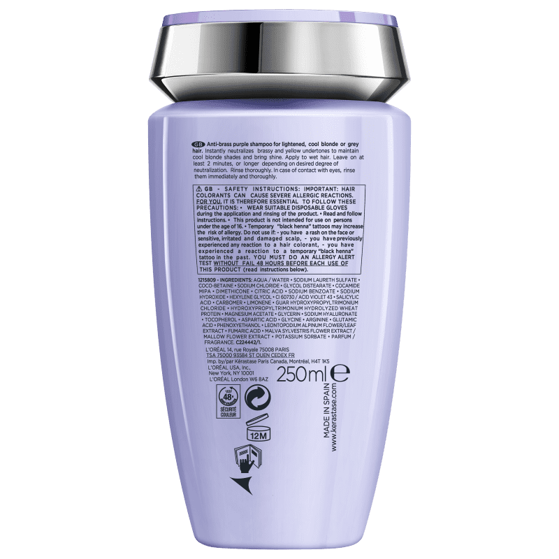 Kérastase Blond Absolu Bain Ultra-Violet - Shampoo Desamarelador 250ml