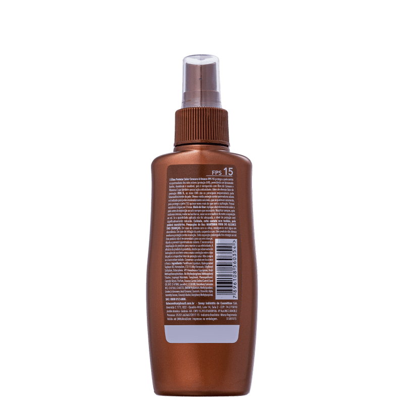 Cenoura & Bronze FPS 15 - Spray Bronzeador 110ml