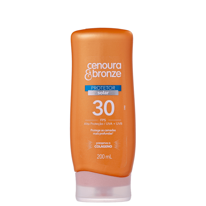 Cenoura & Bronze FPS 30 - Protetor Solar 200ml