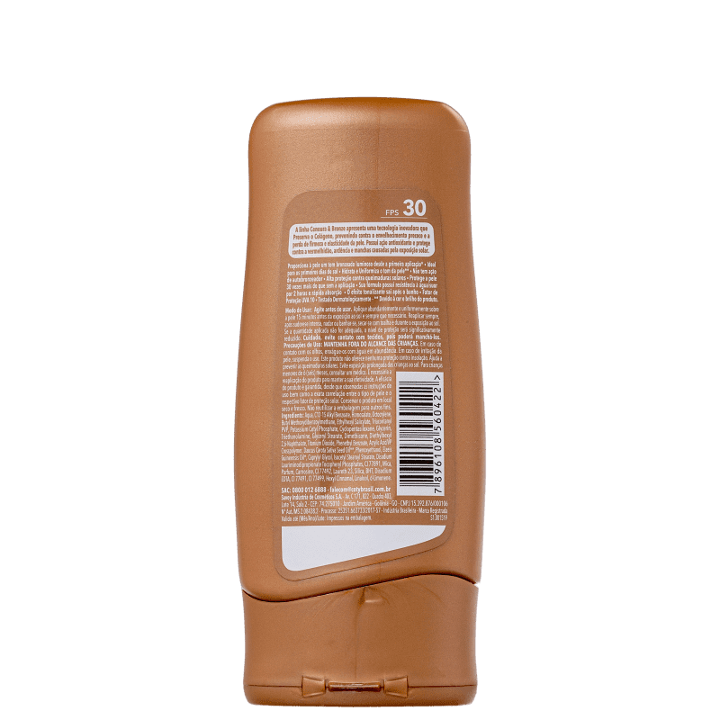 Cenoura & Bronze Efeito Dourado FPS 30 - Bronzeador 110ml