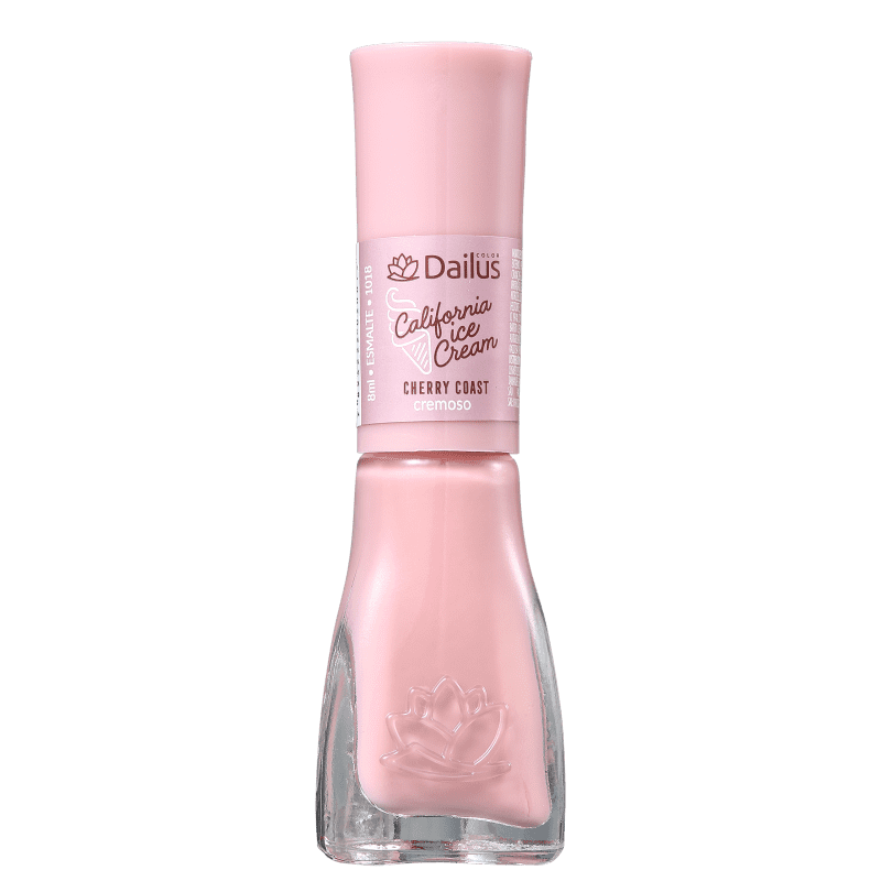 Dailus Califórnia Ice Cream 1018 Cherry Coast - Esmalte Cremoso 8ml