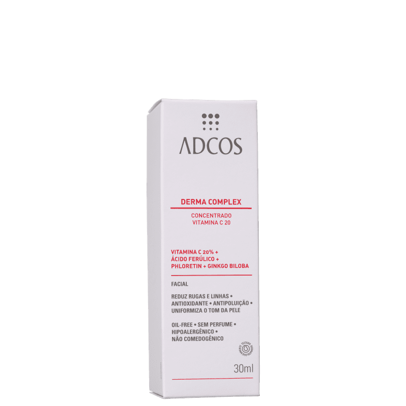 Adcos Derma Complex Concentrado Vitamina C 20 - Anti-Idade 30ml
