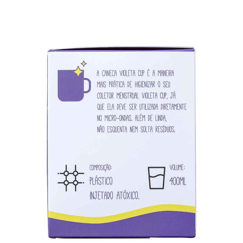 Kit Violeta Cup Tipo A Violeta (2 Produtos)