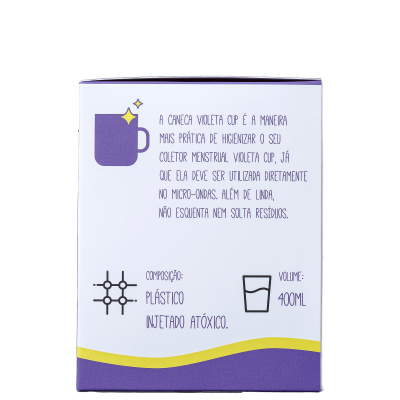 Kit Violeta Cup Tipo A Transparente (2 Produtos)