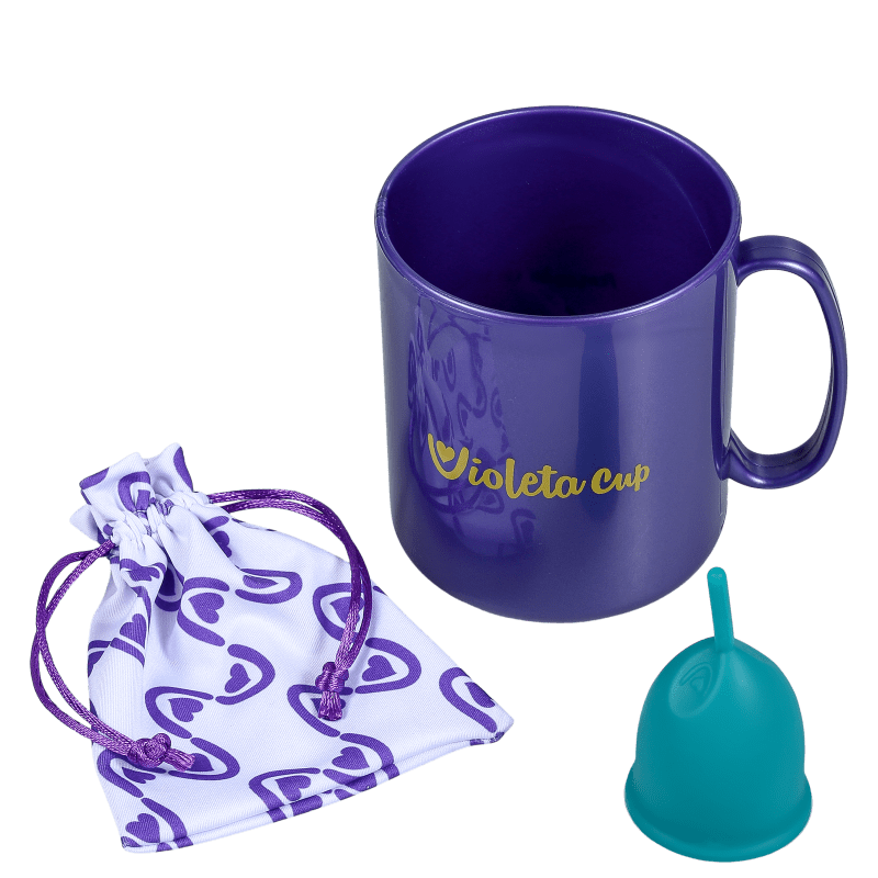 Kit Violeta Cup Tipo B Verde (2 Produtos)