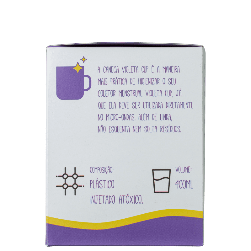Kit Violeta Cup Tipo A Vermelho (2 Produtos)