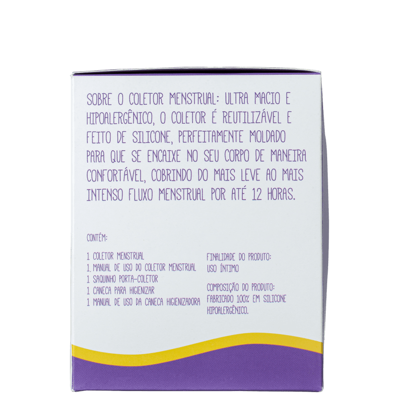 Kit Violeta Cup Tipo B Vermelha (2 Produtos)