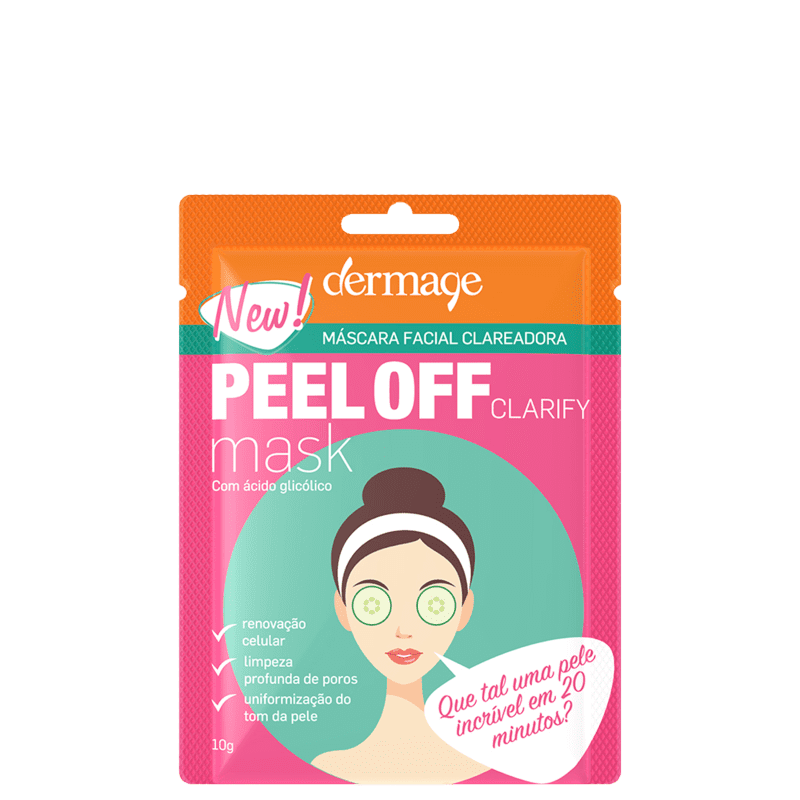 Dermage Peel Off Clarify - Máscara Facial 10g