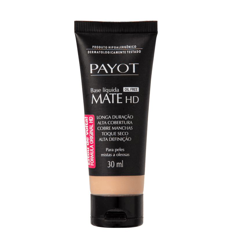 Payot Mate HD Médio 2 - Base Líquida 30ml