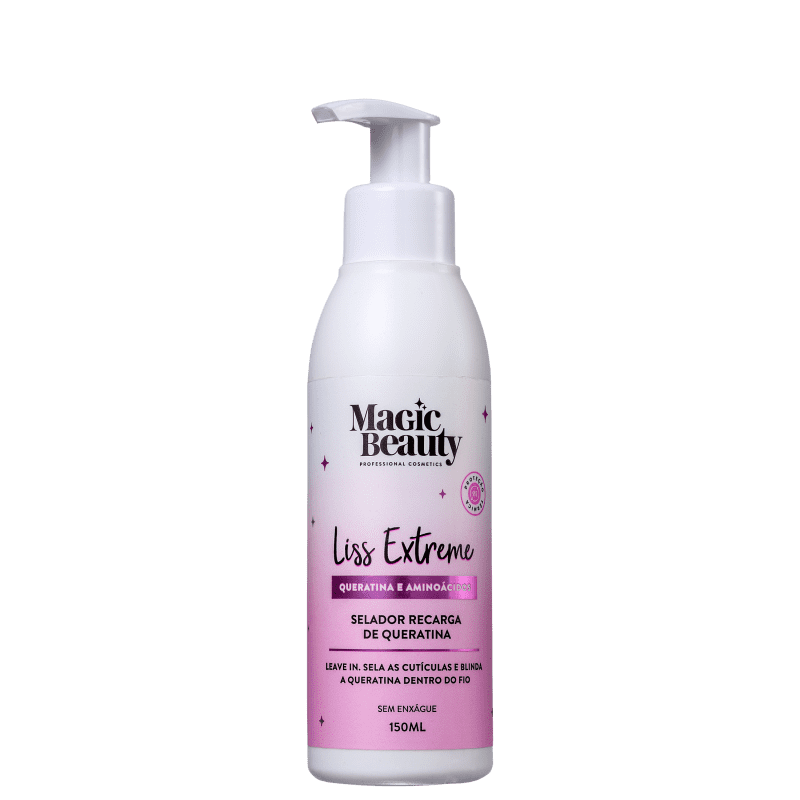 Magic Beauty Liss Extreme Selador Recarga de Queratina - Leave-in 150ml