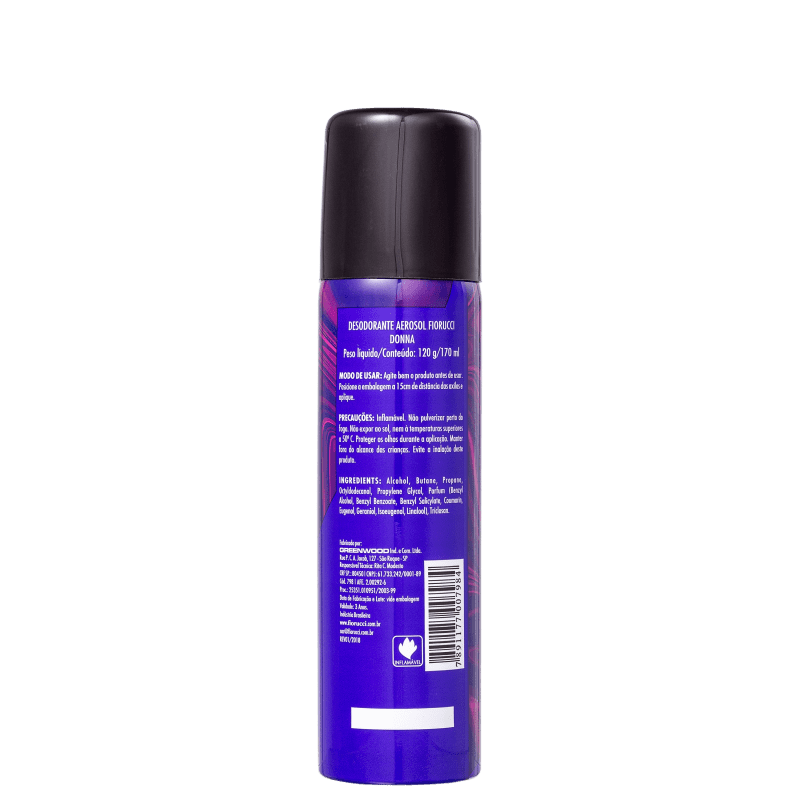 Fiorucci Donna - Desodorante Spray Feminino 120g