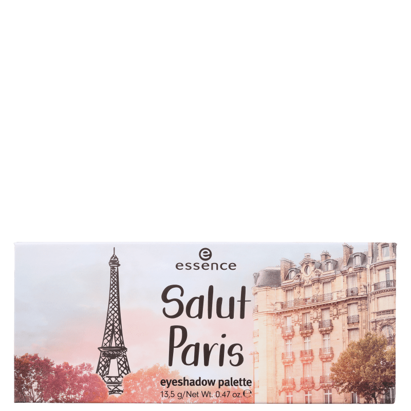 Essence City Palettes 02 Salut Paris - Paleta de Sombras 13,5g