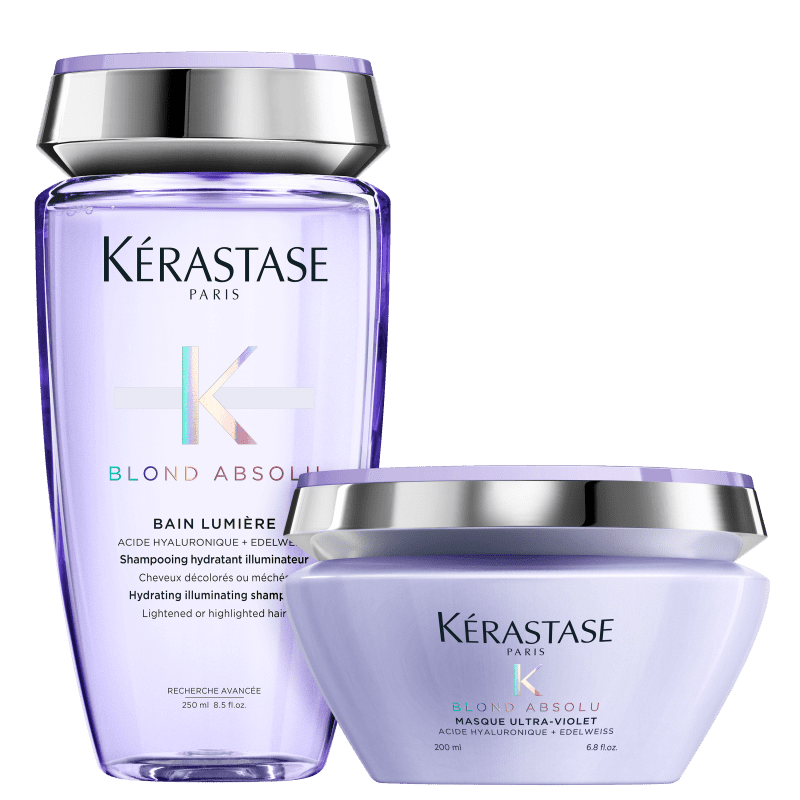 Kit Kérastase Blond Absolu Violet Lumiére Beleza Na Web Pro 