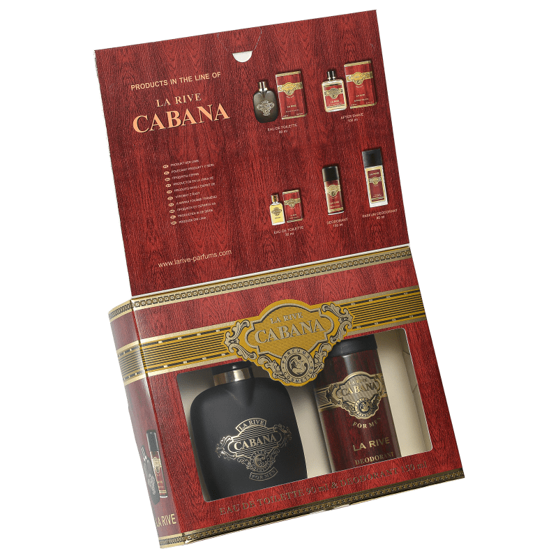 Conjunto Cabana La Rive Masculino - Eau de Toilette 75ml + Desodorante 150ml