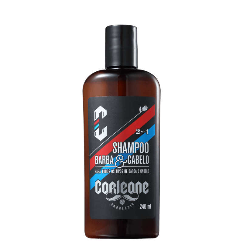 Corleone para Barba e Cabelo - Shampoo Multifuncional 200ml