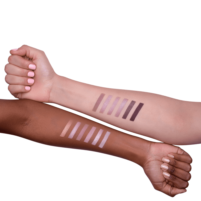 Zanphy Metallic Pack Prata - Paleta de Sombras 24g