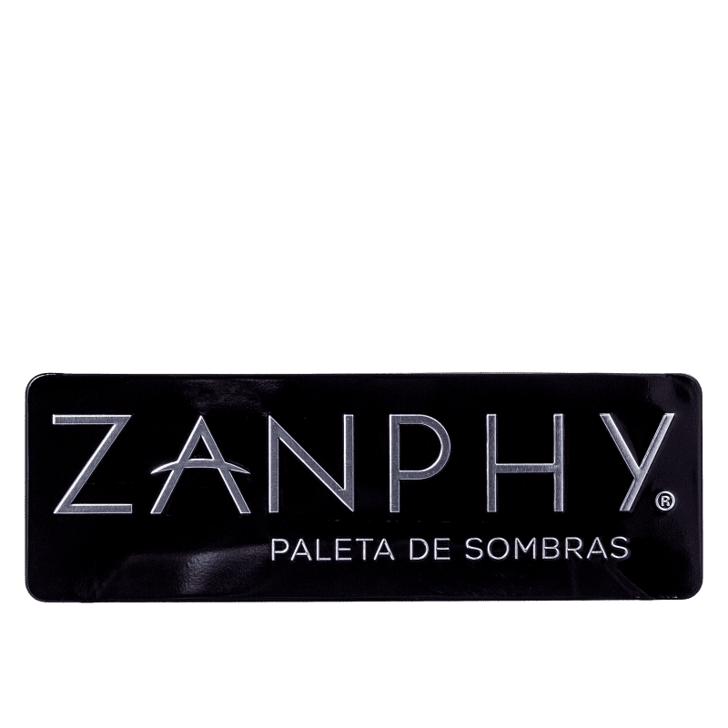 Zanphy Metallic Pack Preto - Paleta de Sombras 24g