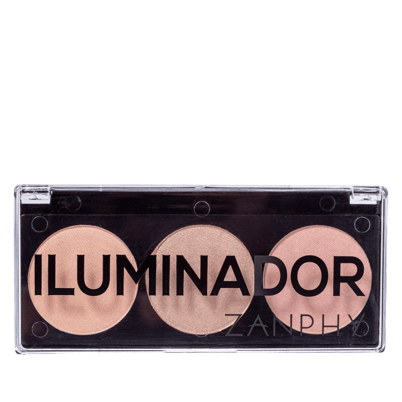 Zanphy 3 Cores - Paleta de Iluminador 15g
