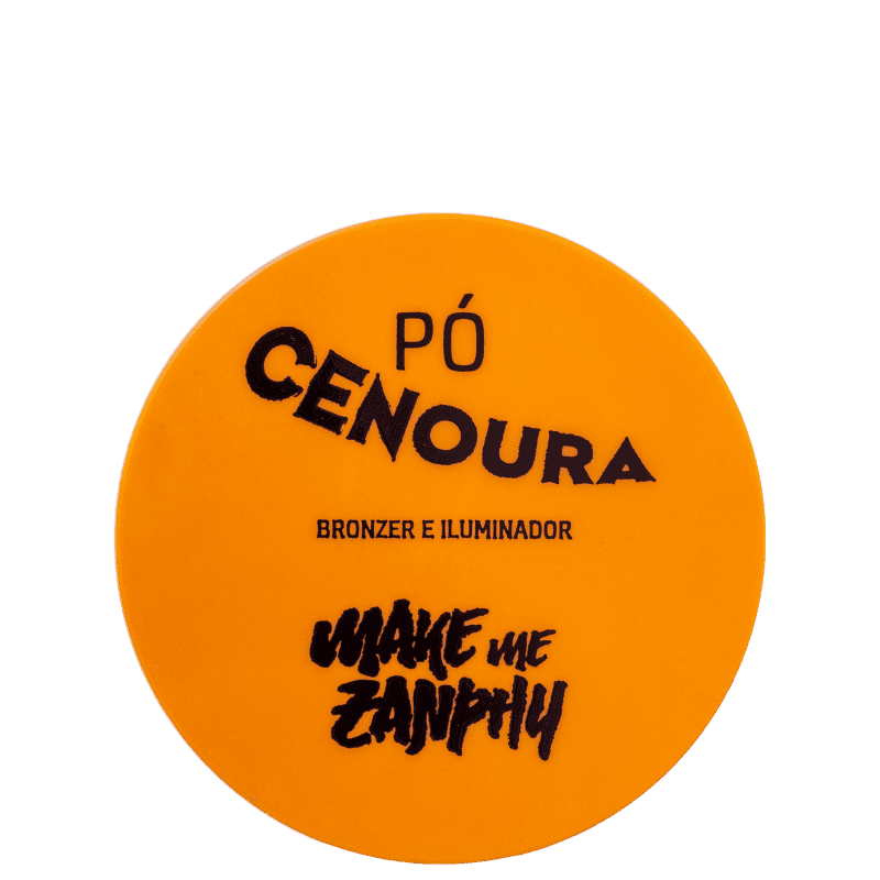 Zanphy Make Me Zanphy Cenoura - Pó Bronzer e Iluminador 15g