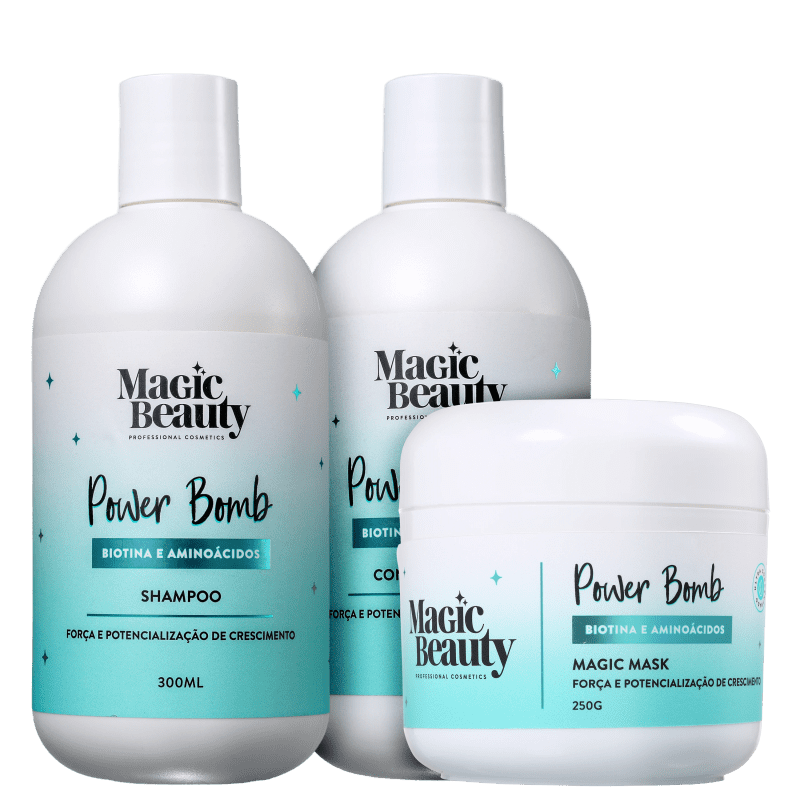 Kit Magic Beauty Power Bomb (3 Produtos)