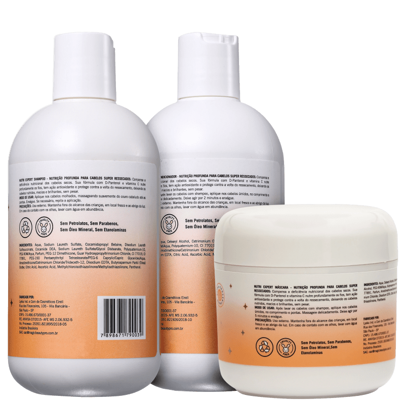 Kit Magic Beauty Nutri Expert (3 Produtos)