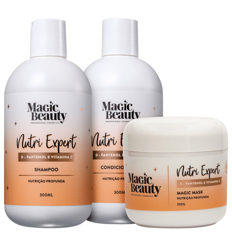 Kit Magic Beauty Nutri Expert (3 Produtos)