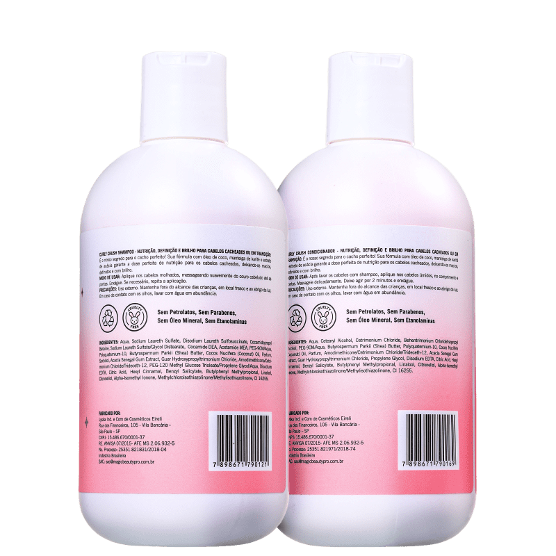 Kit Magic Beauty Curly Crush Duo (2 Produtos)