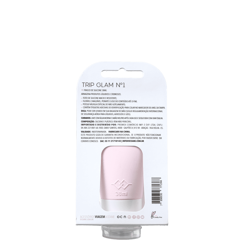 Océane Trip Glam N 1 Rosa - Frasco para Viagem 38ml